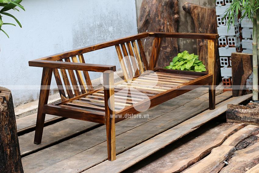 Ghế sofa DTGSF02 - Chiếc ghế đơn dạng sofa cùng chức năng thư giản hoặc đọc sách là một sản phẩm hiện đại dùng chất liệu gỗ tự...