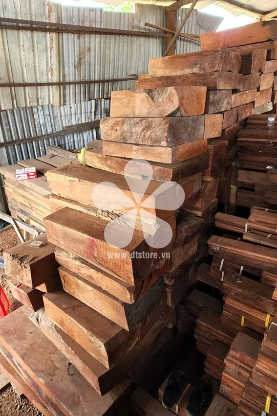 Lao Rosewood DTGNL02 - Origin Laos. Variety Red Oak wood. - Image 9