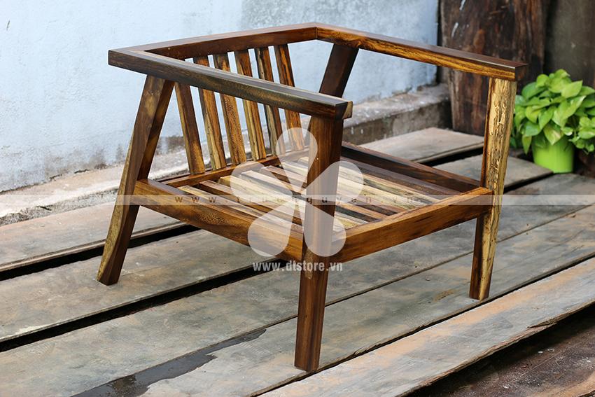 Sofa chair DTGSF01 - Chiếc ghế đơn dạng sofa với chức năng ngồi thư giản hoặc đọc sách là một sản phẩm hiện đại dùng chất liệu gỗ tự nhiên kết hợp với vải bố tạo sự gắn kết ...