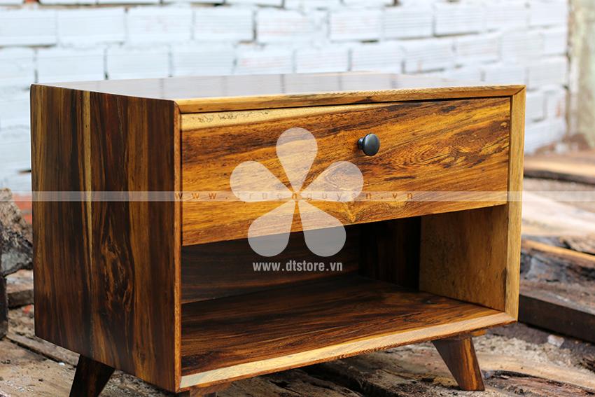 Tủ đầu giường DTTGI01 - Chiếc tủ đầu giường phong cách đơn giản hiện đại cùng chất liệu gỗ tự nhiên như một tác phẩm đầy tính nghệ...