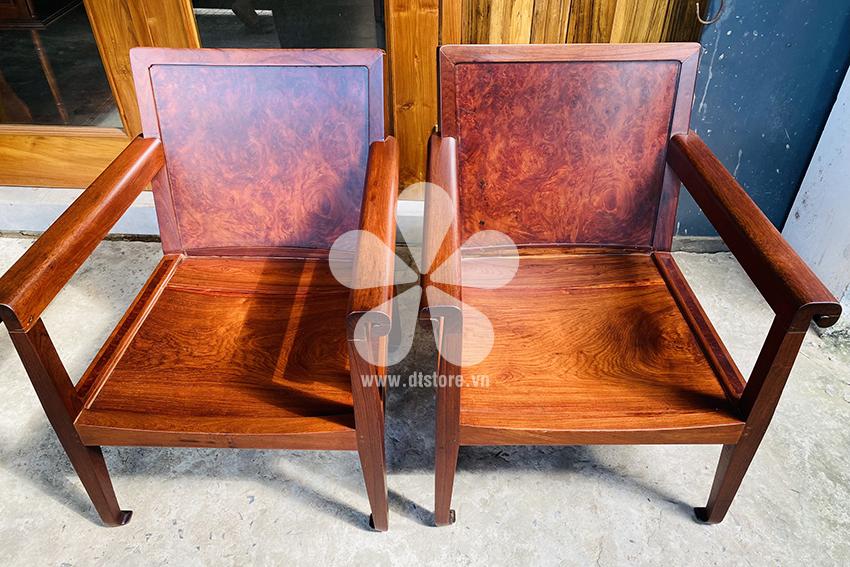 Vintage chair DTGHX13 - Cặp ghế xưa tuyệt đẹp với sự tinh tế từng chi tiết và sự kết hợp giữa chất liệu tạo ra hình dáng chiếc ghế thật sang trọng và rất riêng biệt, chiếc ghế ...