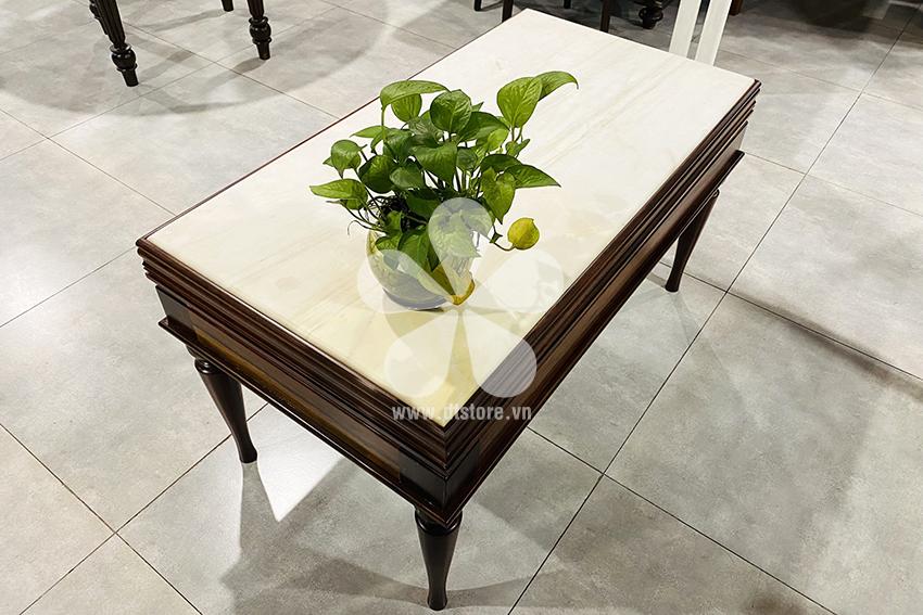 Vintage coffee table DTCFX02 - Kết hợp các chát liệu là phương pháp đã có tính chất thời gian mà vẽ đẹp của nó mãi là riêng biệt và trường tồn theo năm tháng. 98 cm x 52 cm, cao 55 c...