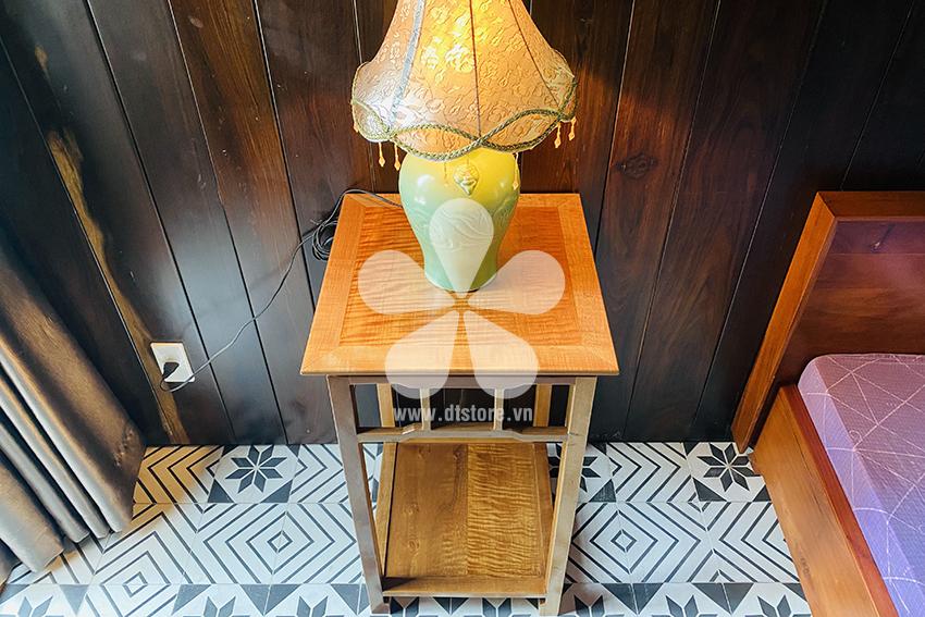 Vintage wooden pedestal DTDGM04 - Chiếc đôn mang hình dáng xưa chất liệu gỗ Bằng Lăng cườm với công năng riêng biệt hoặc cùng kết hợp vật trang trí trong các không gian nội thất. 46 cm ...